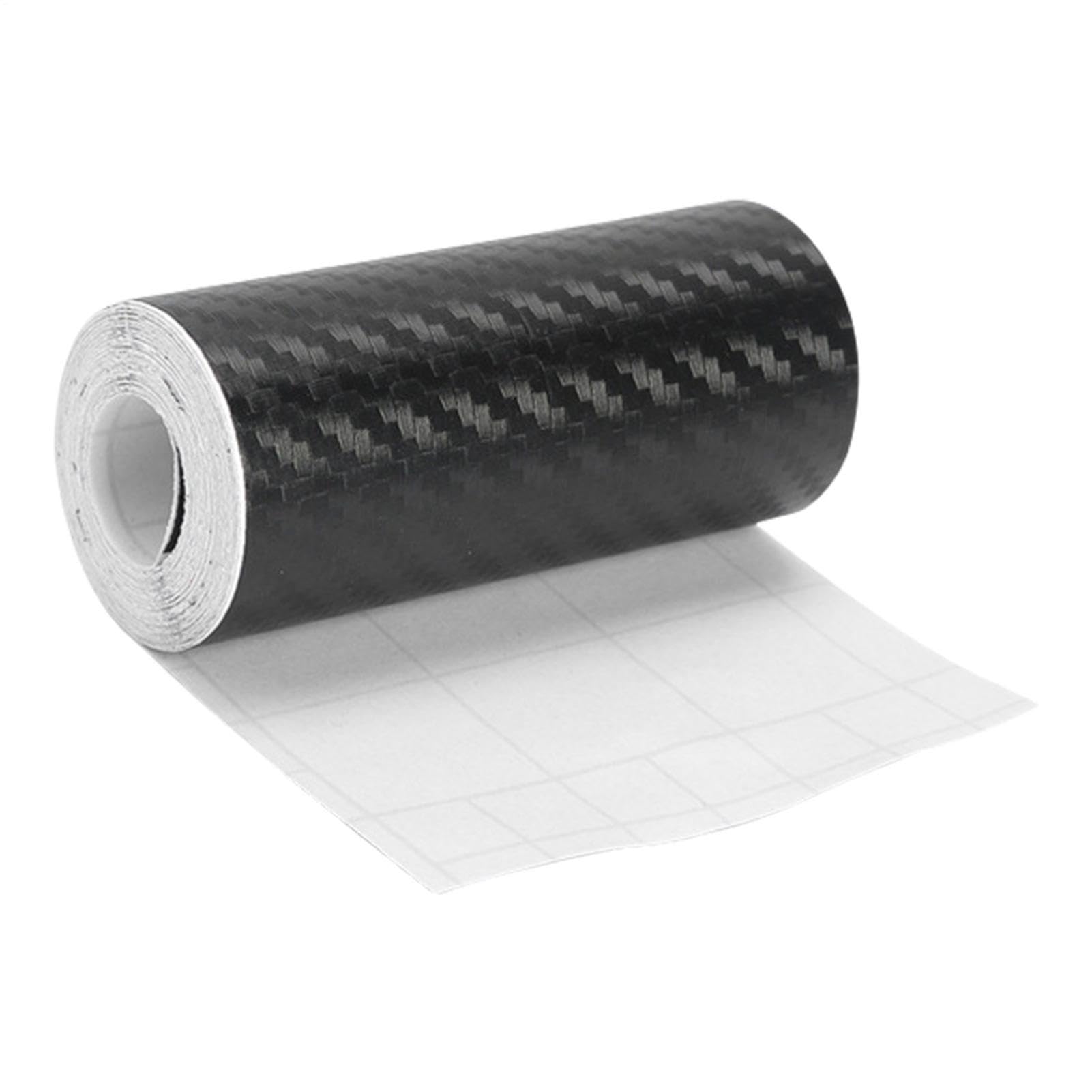Generisch Nastro adesivo in fibra di carbonio – 3D Wrap Detailing Film | Adesivo autoadesivo in twill per bagagliaio, paraurti, parafango, cruscotto
