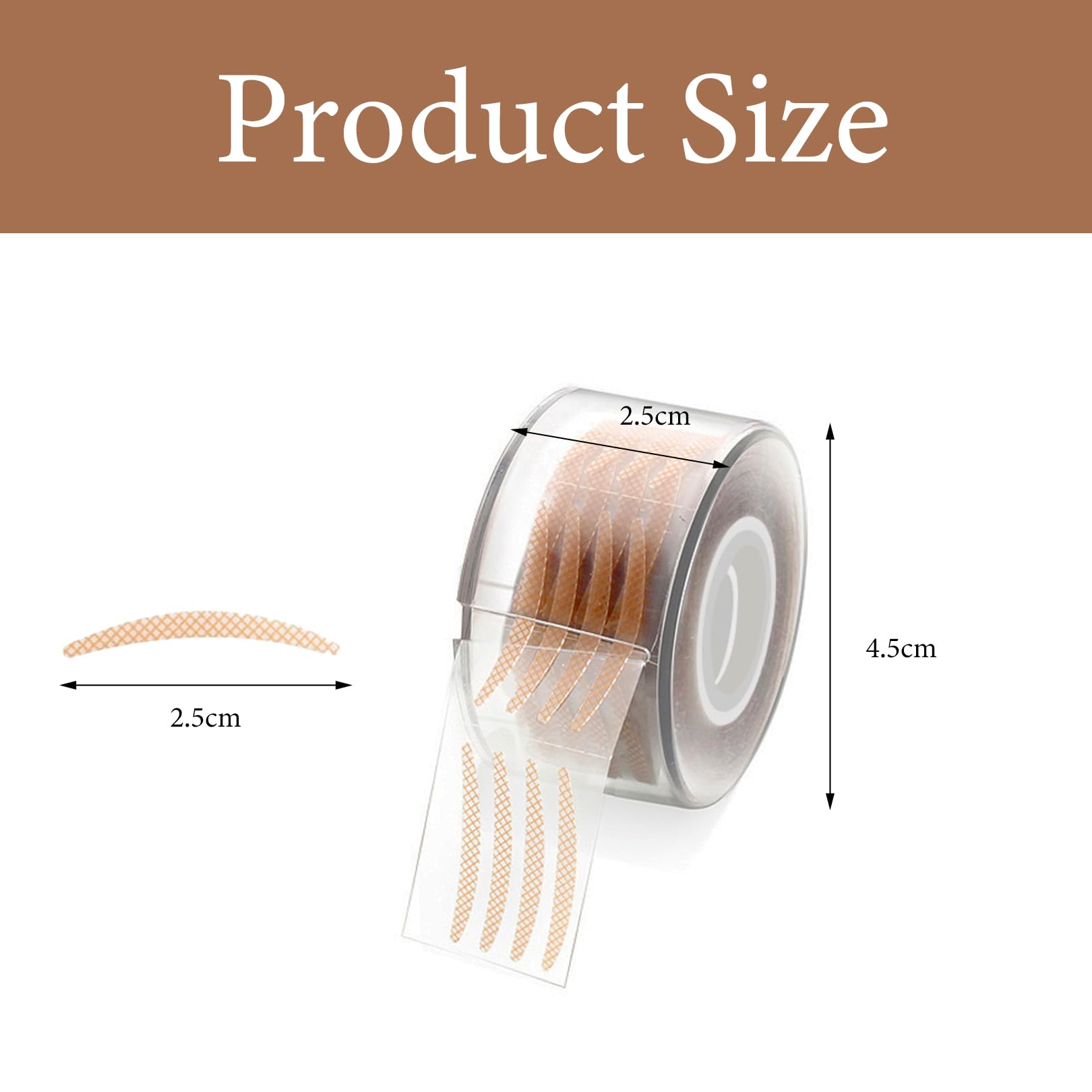 Slip-on eyelid stripes, invisible, lightweight and breathable, eyelid stripes, invisible, good adhesion - Image 2