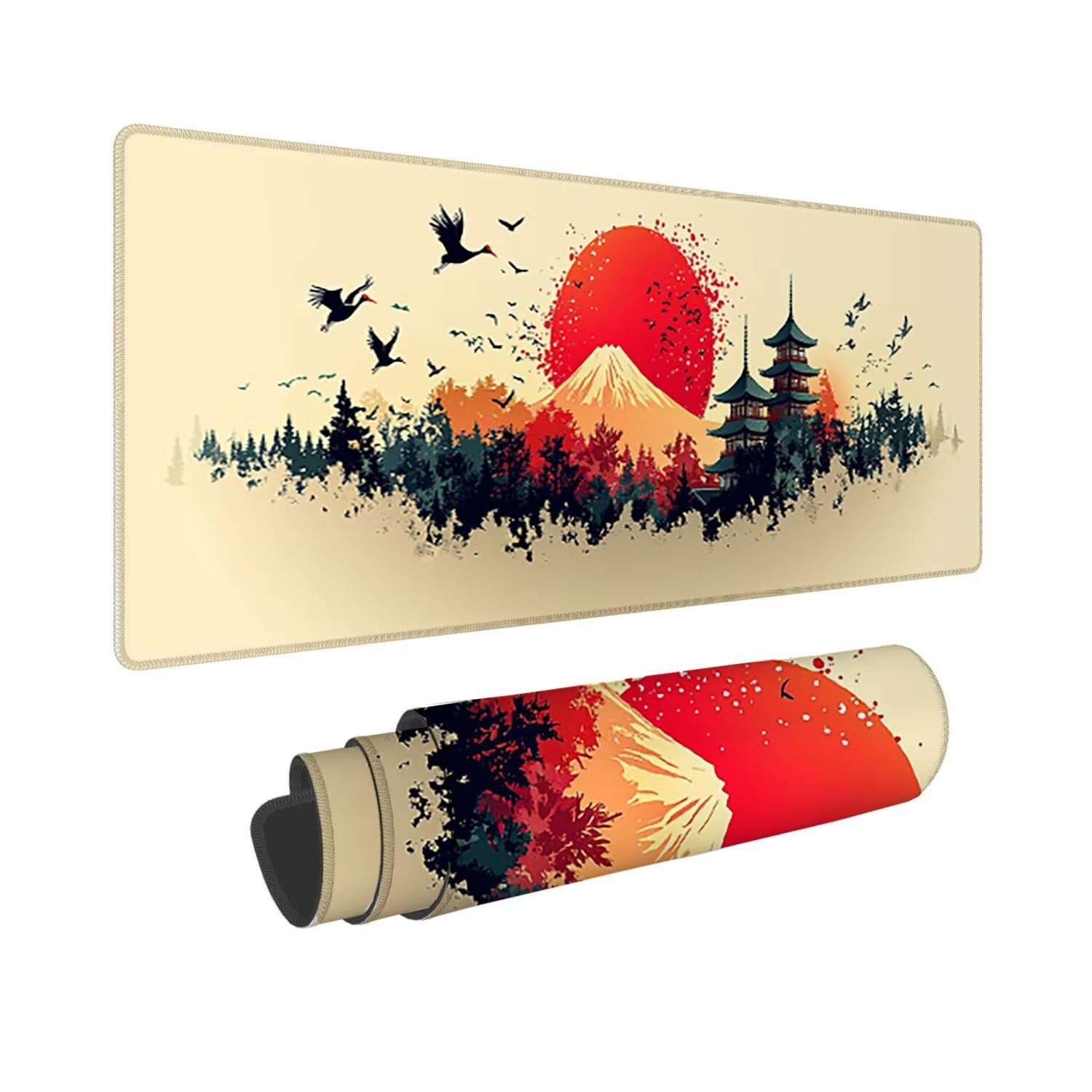 Podkładka pod mysz do gier, 1200 x 400 mm XXL Podkładka pod mysz do gier, duża, antypoślizgowa, wodoodporna, iExtended długa klawiatura podkładka pod mysz, podkładka pod mysz, akcesoria biurowe, do