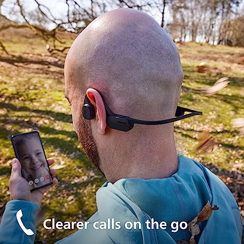 Philips TAA5608BK/00 Open-Ear Wireless Sports Headphones, Black/Red - Image 4