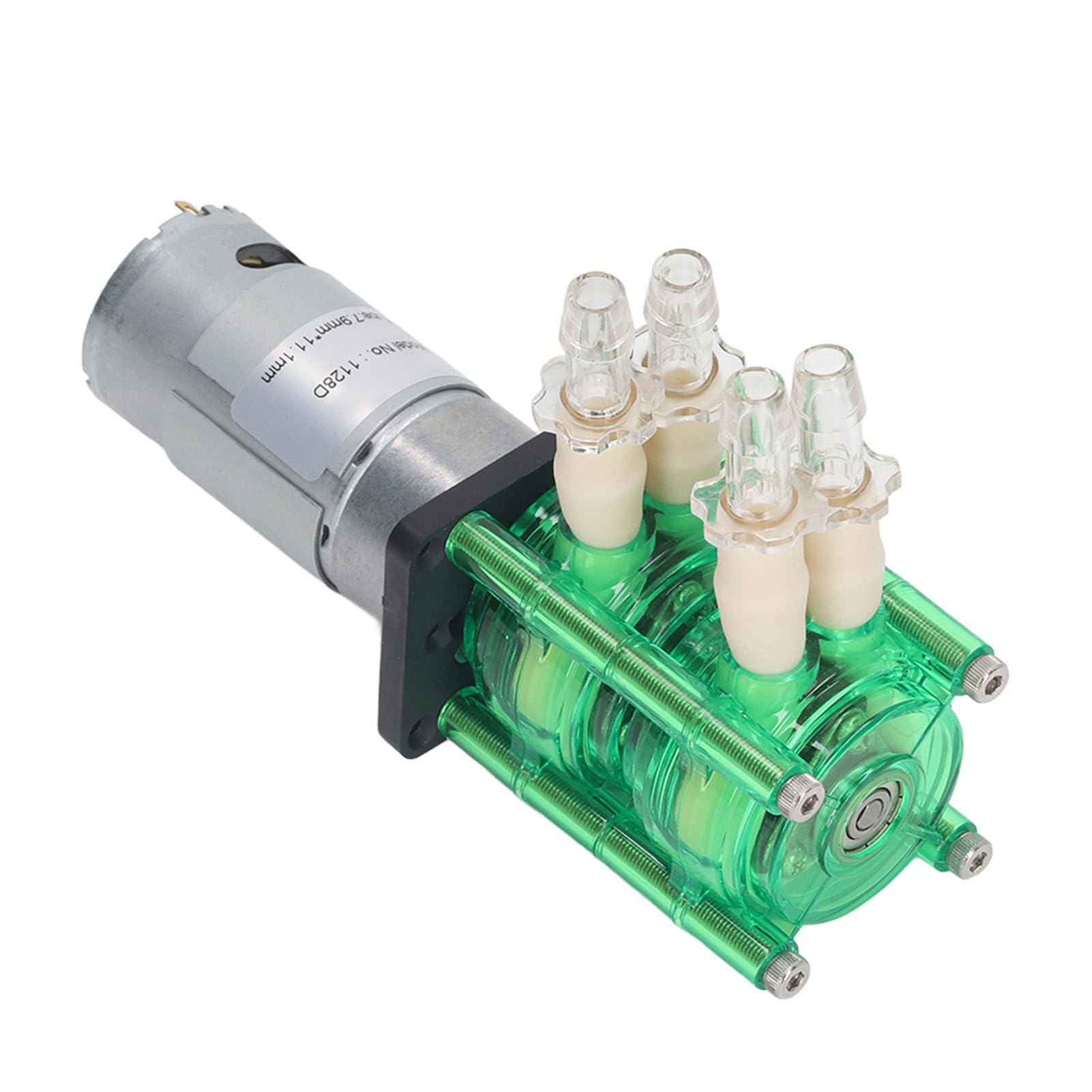 Double Head Peristaltic Pump Double Head Peristaltic Pump, Peristaltic Pump with LargeWater Pump for Aquarium Lab Biochemical Analysis Pharmaceuticals (DC24V)