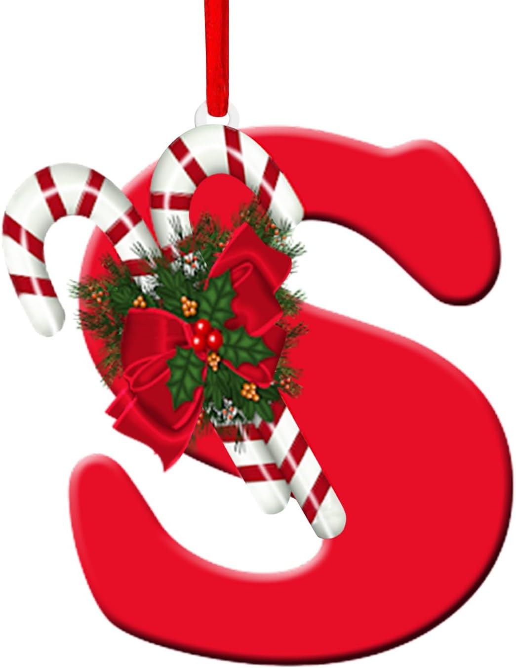 Letter Ornaments Christmas Tree Decoration Pendant