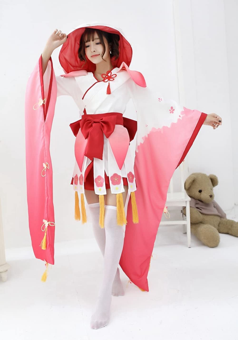 Amazon | 陰陽師 桃花妖 覚醒前 コスプレ衣装 変装 仮装 Cosplay制服