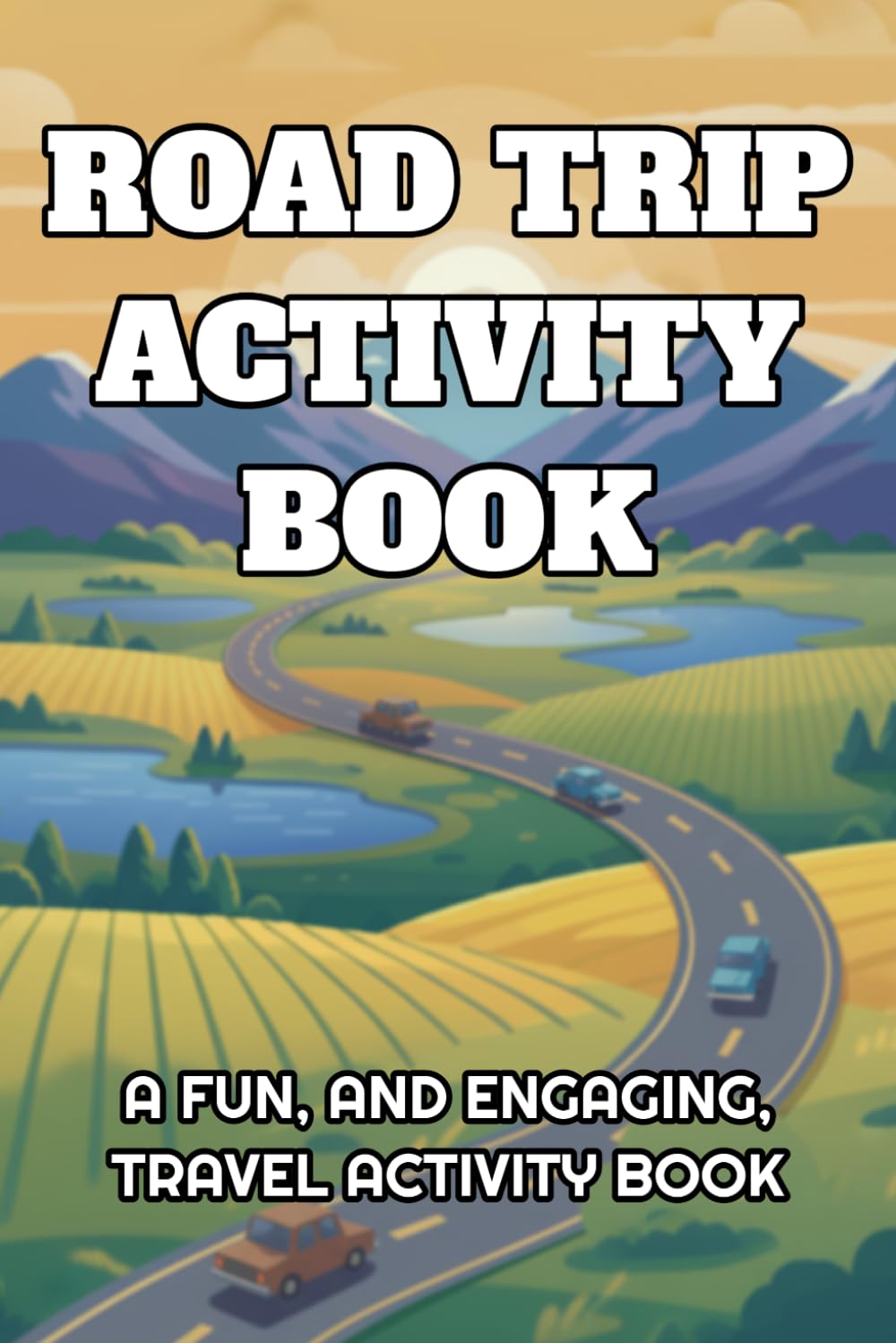 Road Trip Activity Book: A Fun, and Engaging Travel Activity Book