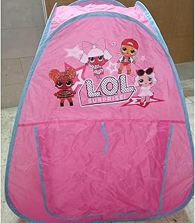 خيمه اطفال بدون كور - لون وردي