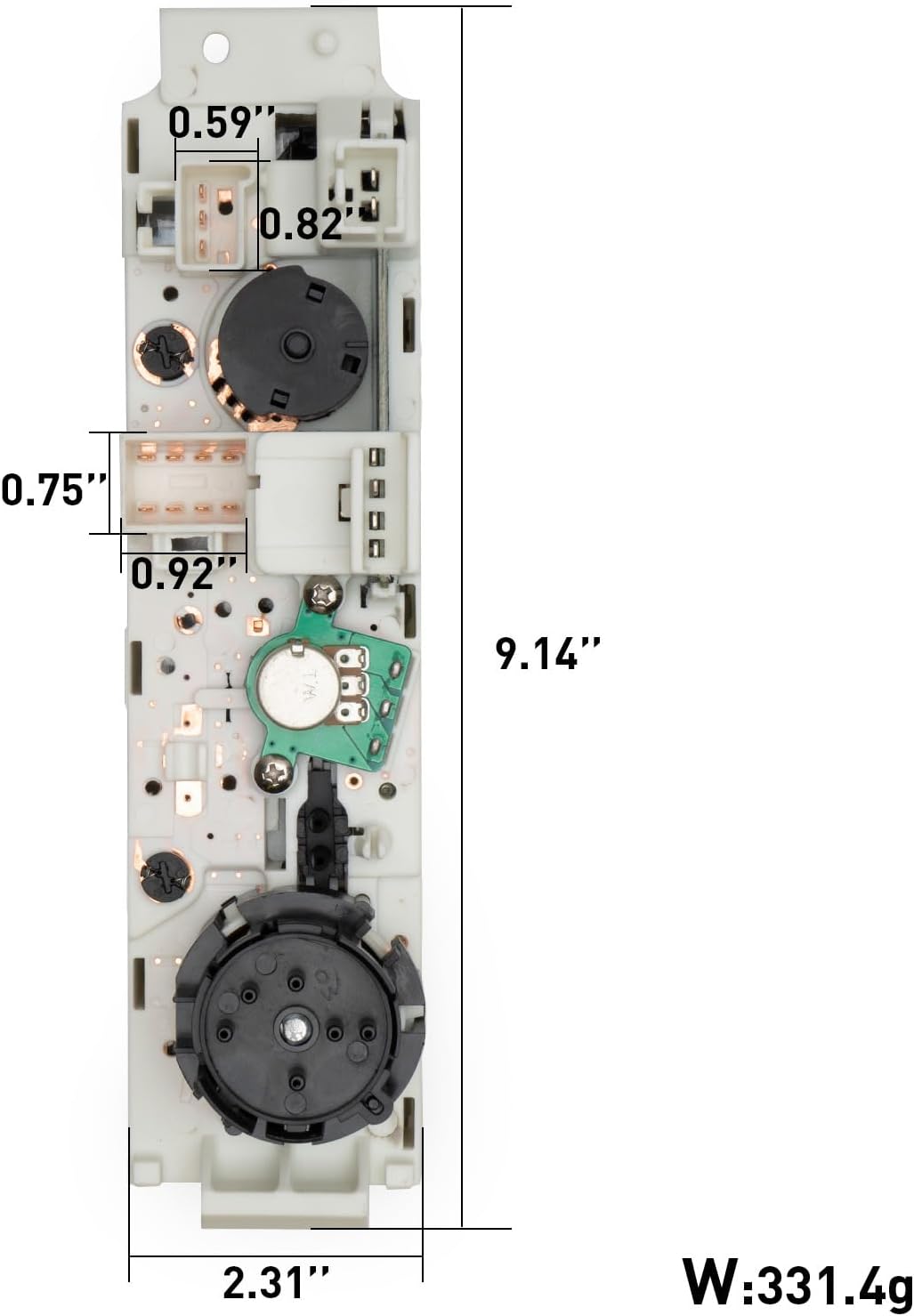 599294 Climate Control Module Compatible with Chevrolet Express 3500 2001-2021 5.7L 6.5L 8.1L 4.8L 5.3L 6.0L 6.6L,Express 2500 2001-2021 4.3L 5.0L 5.7L 6.5L 4.8L 5.3L 6.0L 6.6L