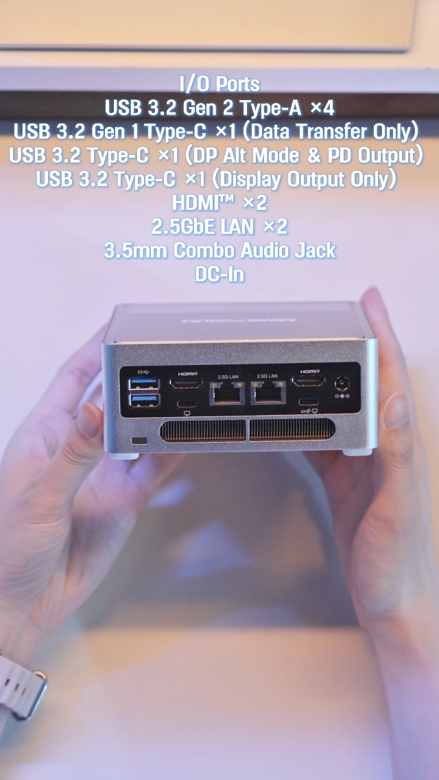Amazon.com: MINISFORUM NAB9S Mini PC 16GB DDR4 500GB PCIe 4.0 SSD