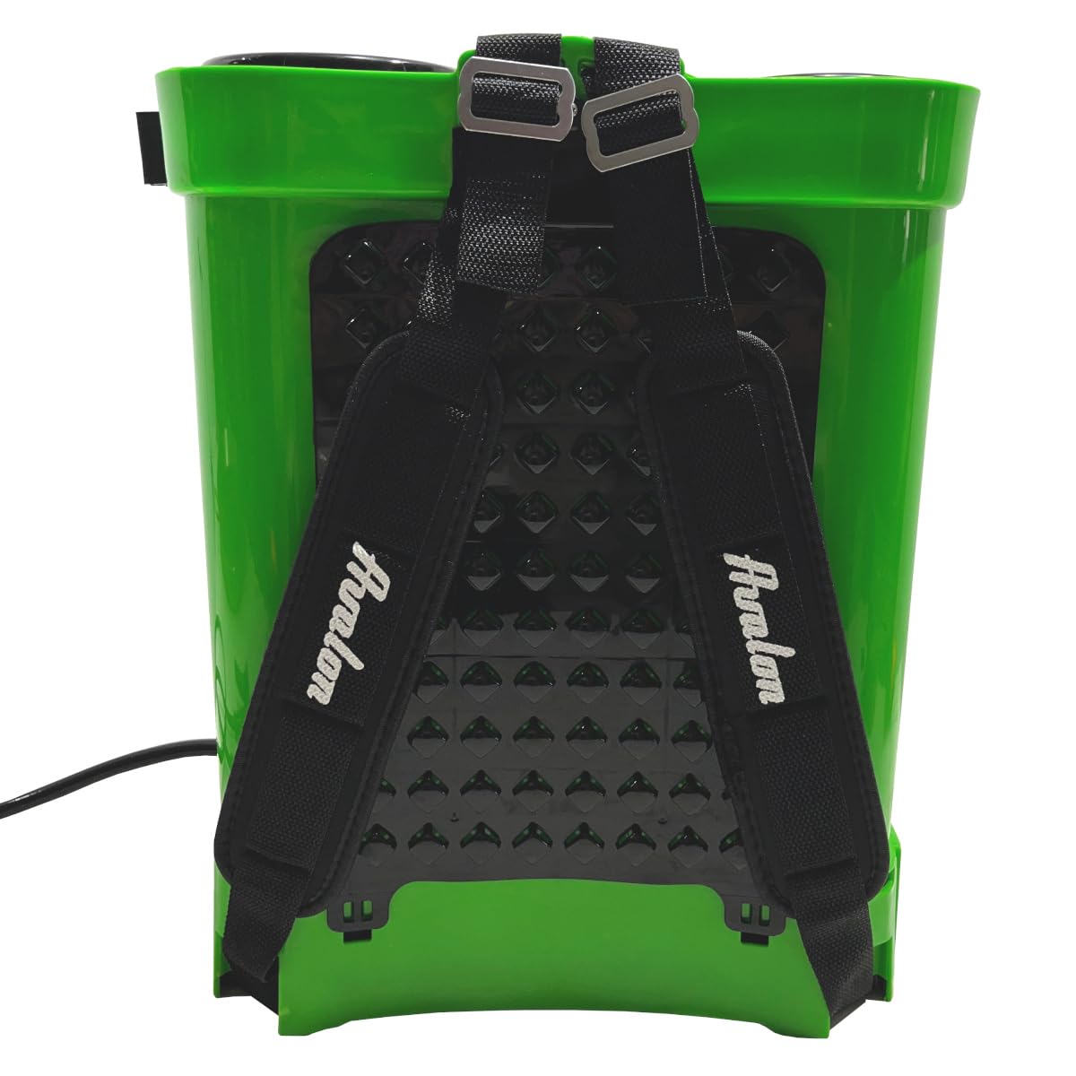 Avalon - Pulverizador Mochila de 2 lanzas Pack con Bomba de Repuesto, batería Recargable, Tanque 16 L, Verde. Incluye Cargador de 12V y 1,7A