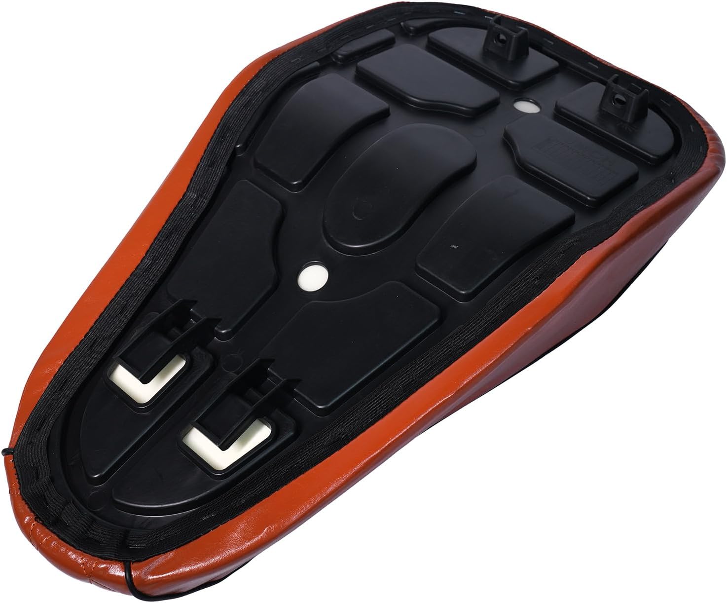 JMCHstore Brown Diamond Stitch Retro Mini bike Seat for Coleman B200R B200C B200V RB200 Realtree RT200 MEGA moto B212 MAX Cushion Replacement parts