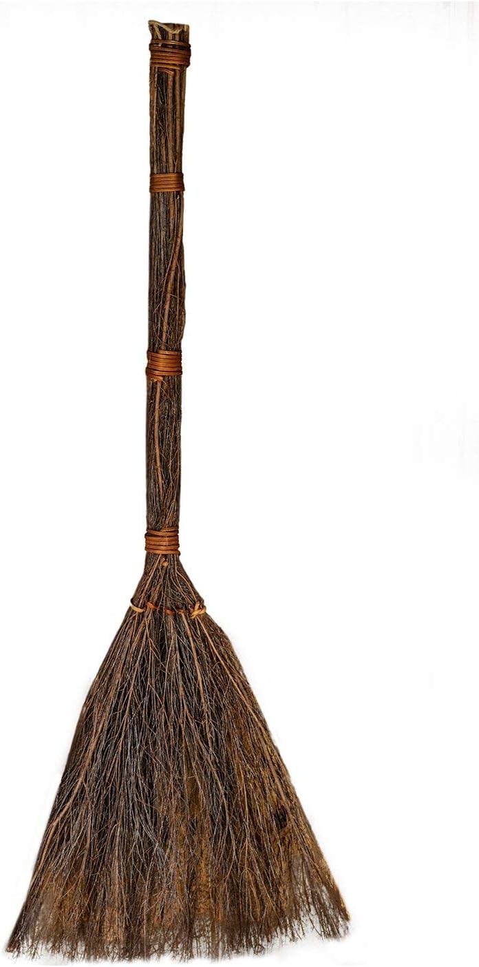 Cinnamon Scented Broom Home Decor Decoration, Brown, 36 Inches