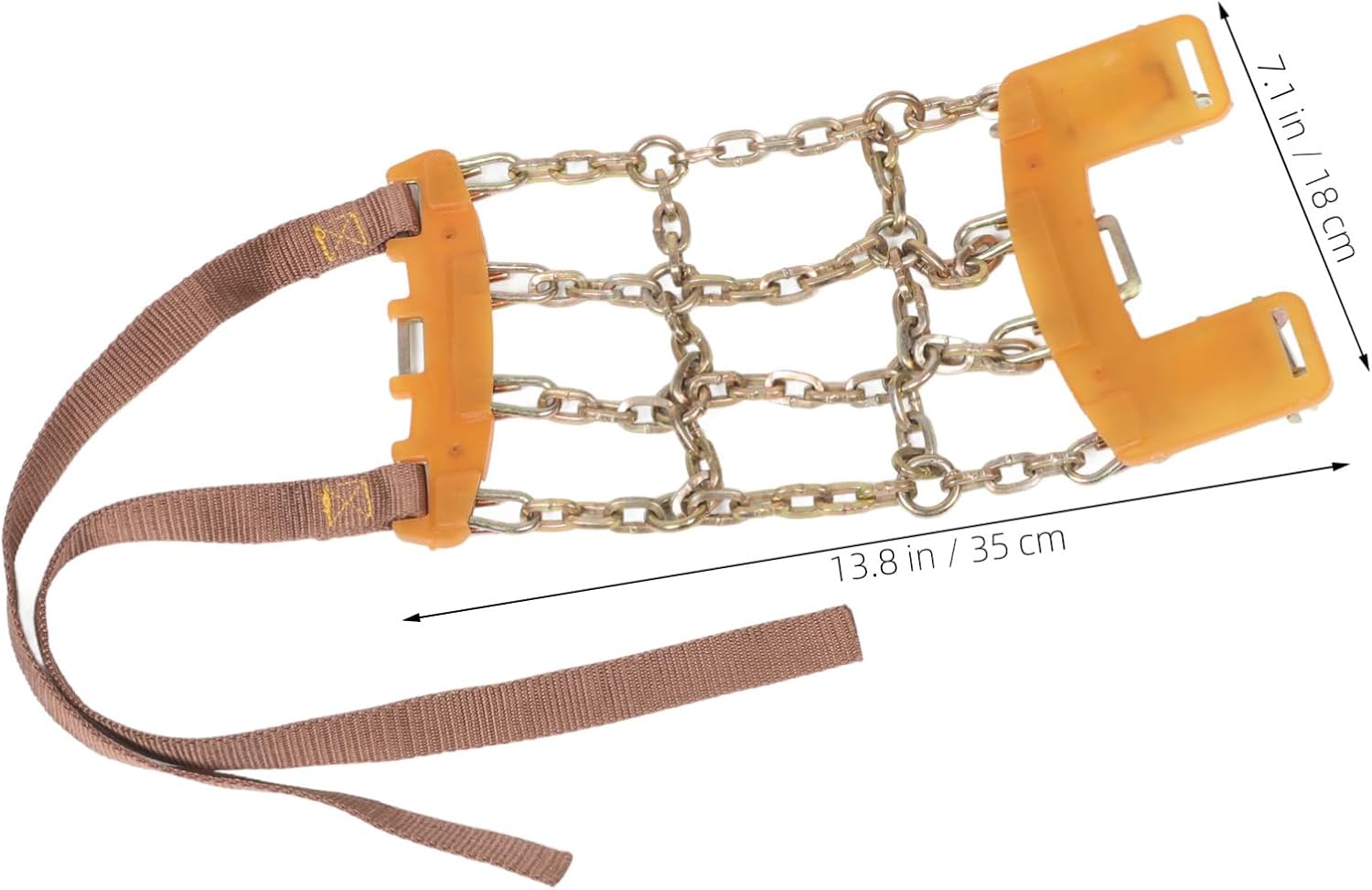 GLEAVI Snow Chains Car Suv Pickup Trucks Tire Emergency Antiskid Chains Manganese Steel Traction