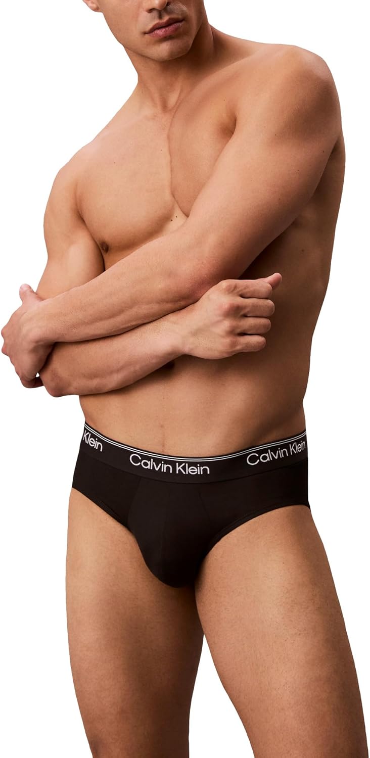 Calvin Klein Men's Micro Stretch 5-Pack Hip Brief - Image 6