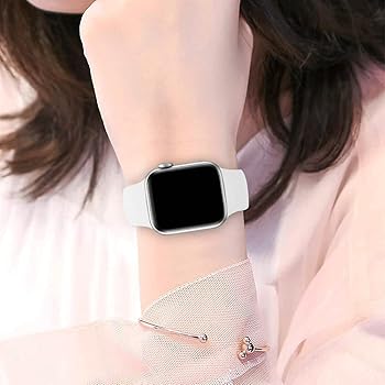 APPLE WATCH2 38mm ホワイト　交換ベルト付き apple watch バンド ウォッチバンド 2個セット series SE ultra