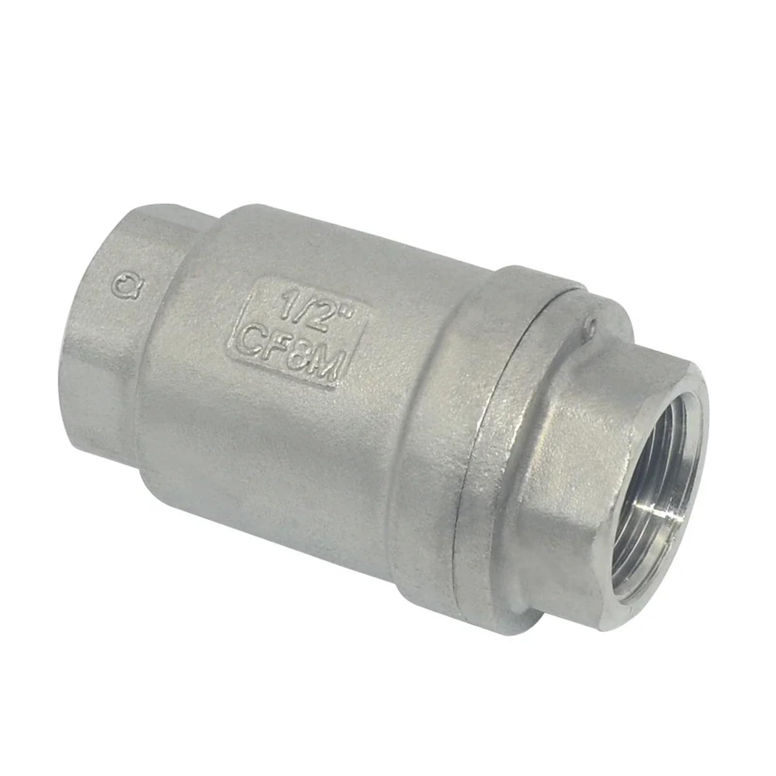 Clapet anti-retour inox 304 H12 femelle pour tuyau eau et pompe DN20 3/4