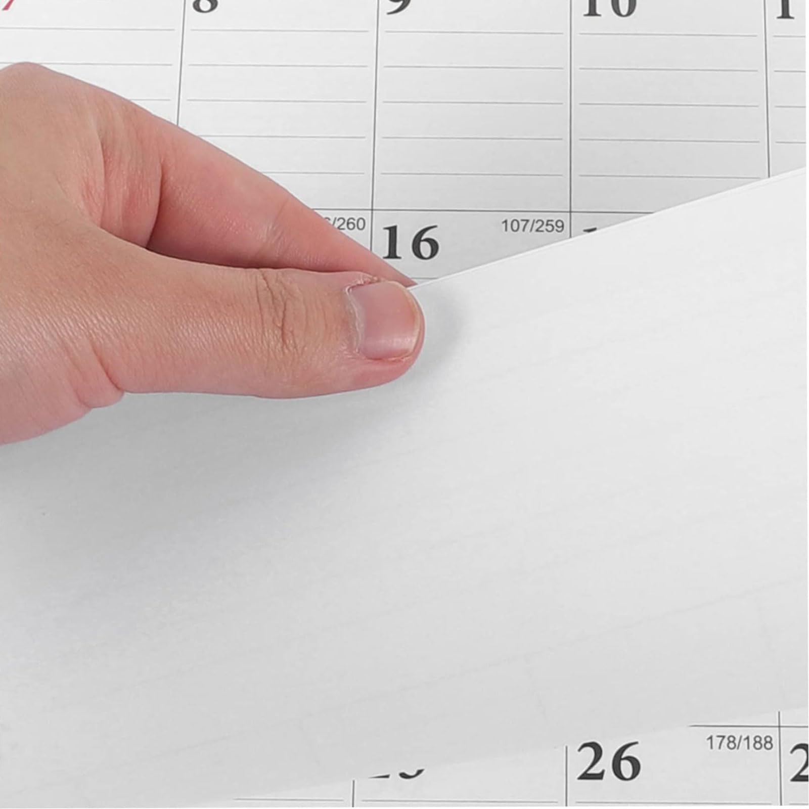 Calendario da parete Calendario da parete inglese 2024 Calendario in stile aziendale con agenda di pianificazione mensile e settimanale adatto per il posizionamento in ufficio Calendario da tavolo