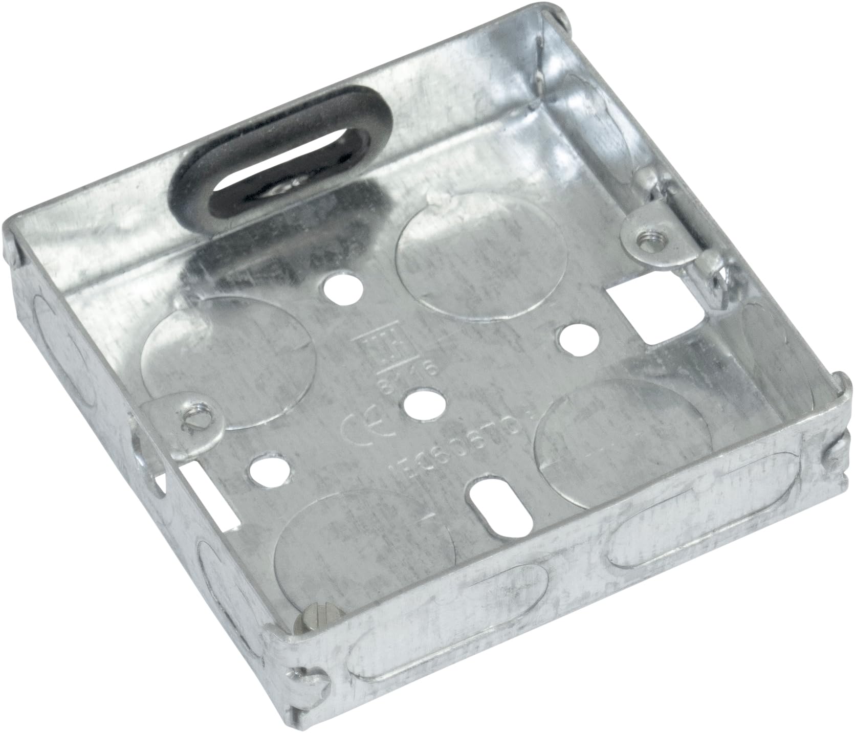 Eagle Metal One Gang Back Box 16mm