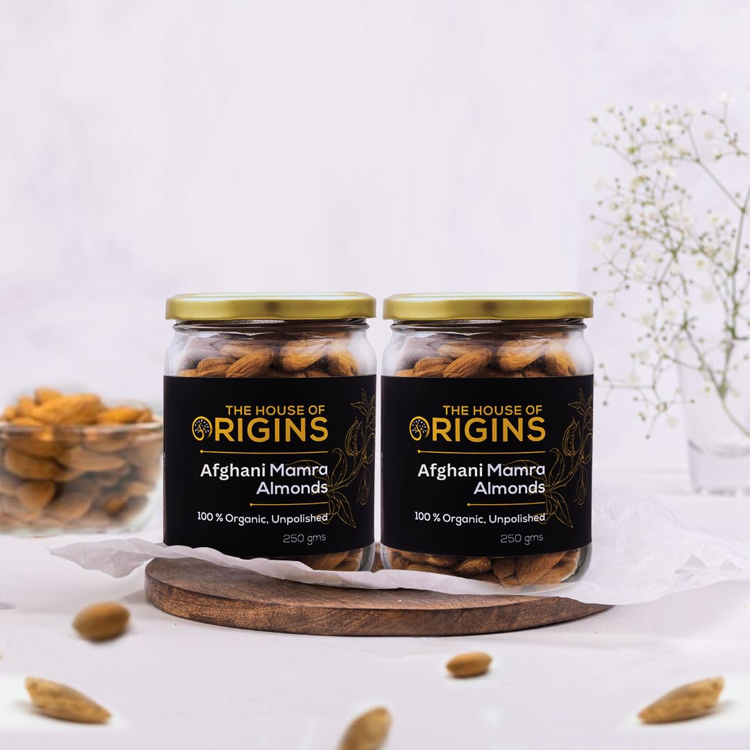 The House of Origins | Premium Afghani mamra almonds | Grade A Mamra badam giri | Big size almond kernels (500 gm (Pack of 2)) (B0CDY2KQK5) Amazon Price History, Amazon Price Tracker