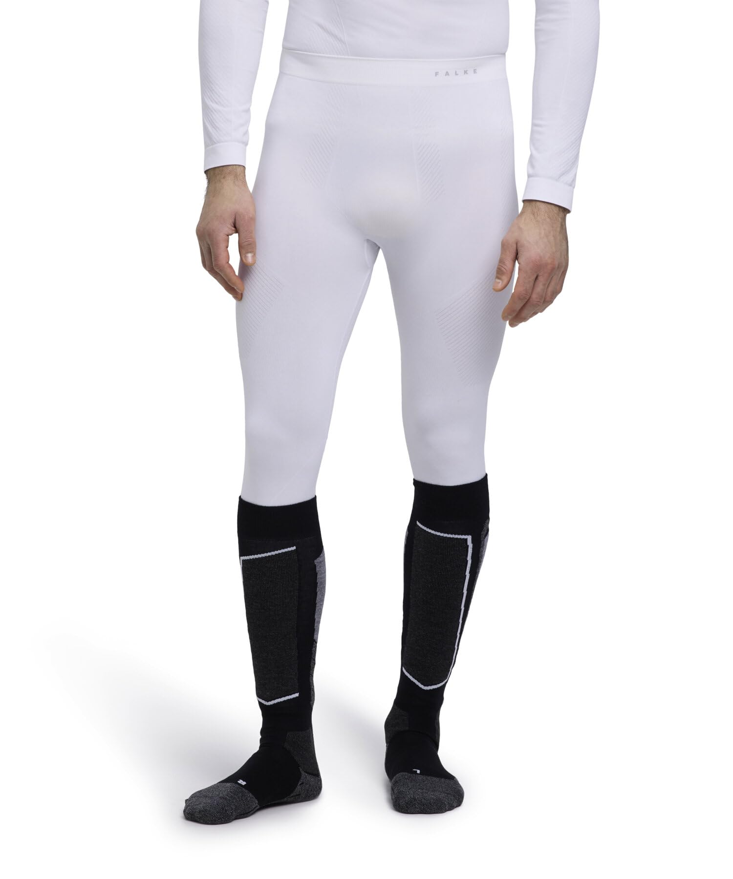 FALKE Herren Warm Long Funktionsunterhose lang für milde bis kalte Temperaturen warme Funktionsunterwäsche schnelltrocknendes atmungsaktives nachhaltiges Funktionsmaterial 1 Stück