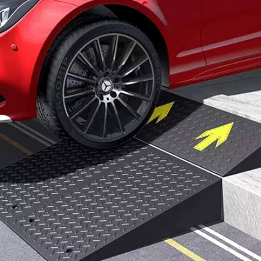 Amazon.co.jp: GIBUSHR 段差プレート 高さ90〜300mm 駐車場段差