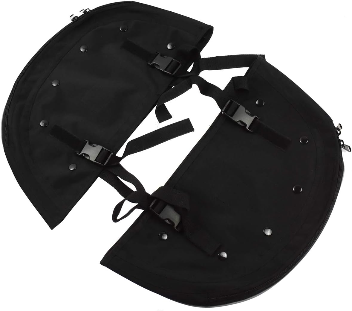 YHMTIVTU Motorcycle Engine Guard Cover Soft Lowers for Harley Softtail FL Models