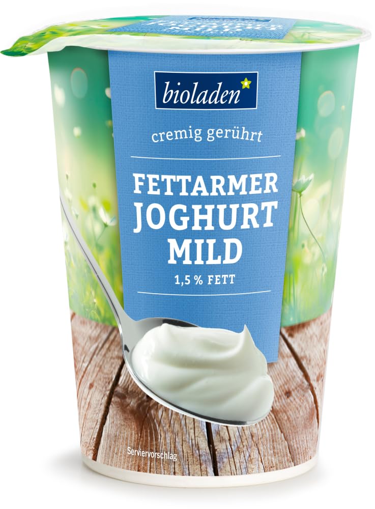Fettarmer Joghurt mild im Becher, 1,5% Fett 6 x 500 g
