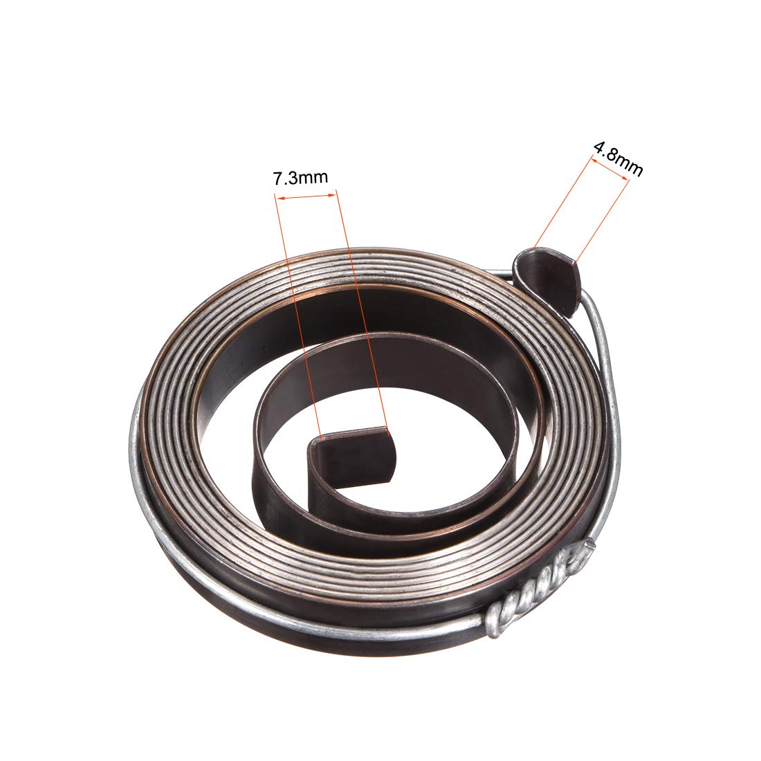 Sourcingmap 8mm Width Metal Drill Press Quill Feed Return Coil Spring Assembly - View #5