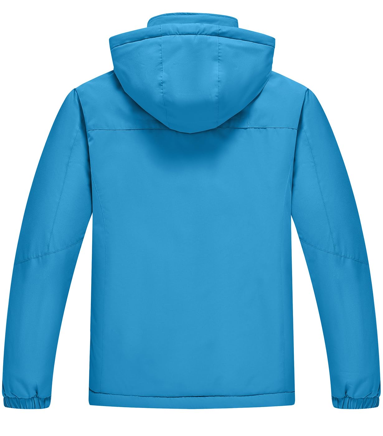 YSENTO Herren Winterjacke wasserdichte Warme Fleece Gefüttert Outdoor Softshelljacke Atmungsaktiv Skijacke Snowboardjacke mit Kapuze