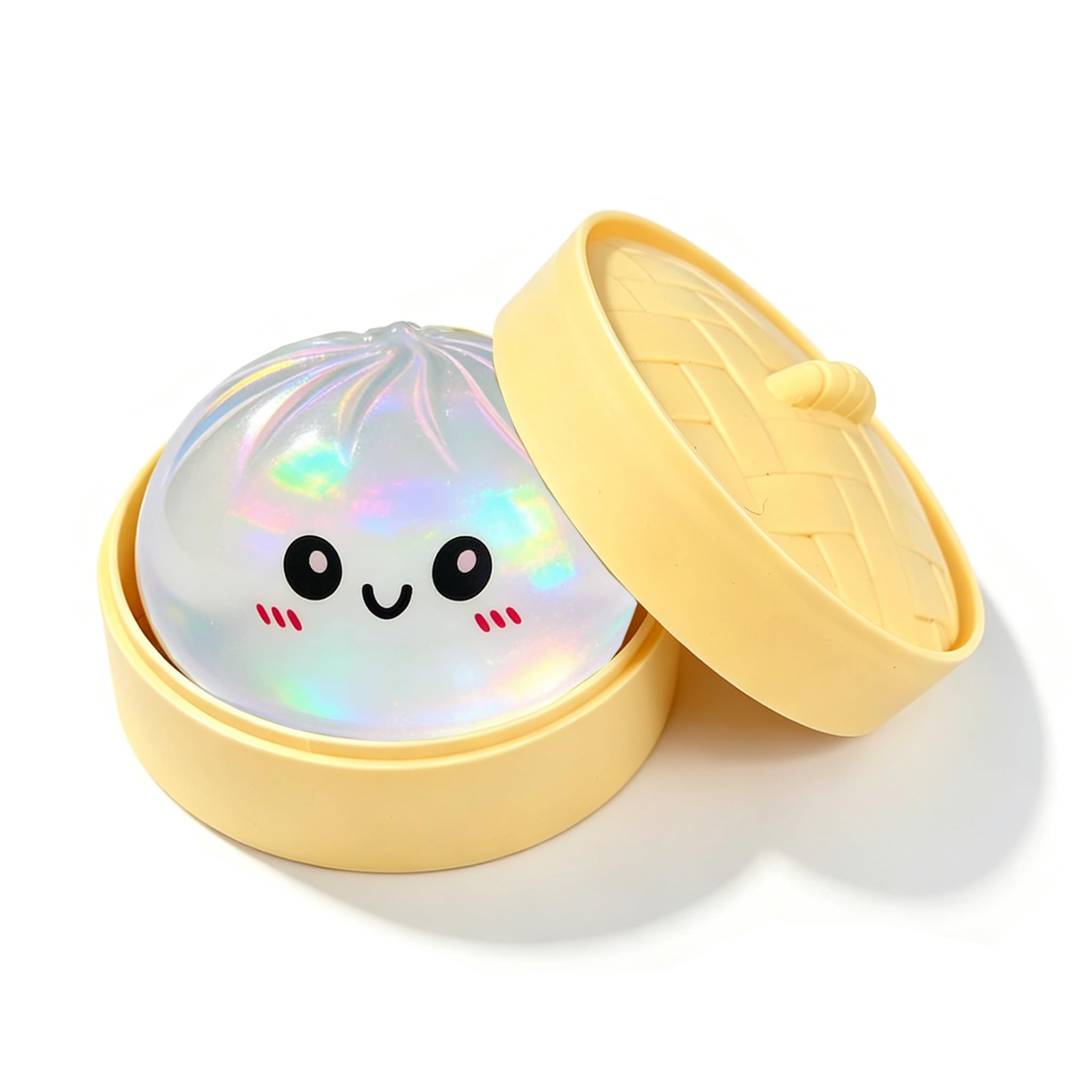 Colorful Dumpling Squishies New Mystery Glitter Squishies Dumpling with Box Stress Relief Balls Sensory Toys Desk Squeeze Toys Gift — view 16