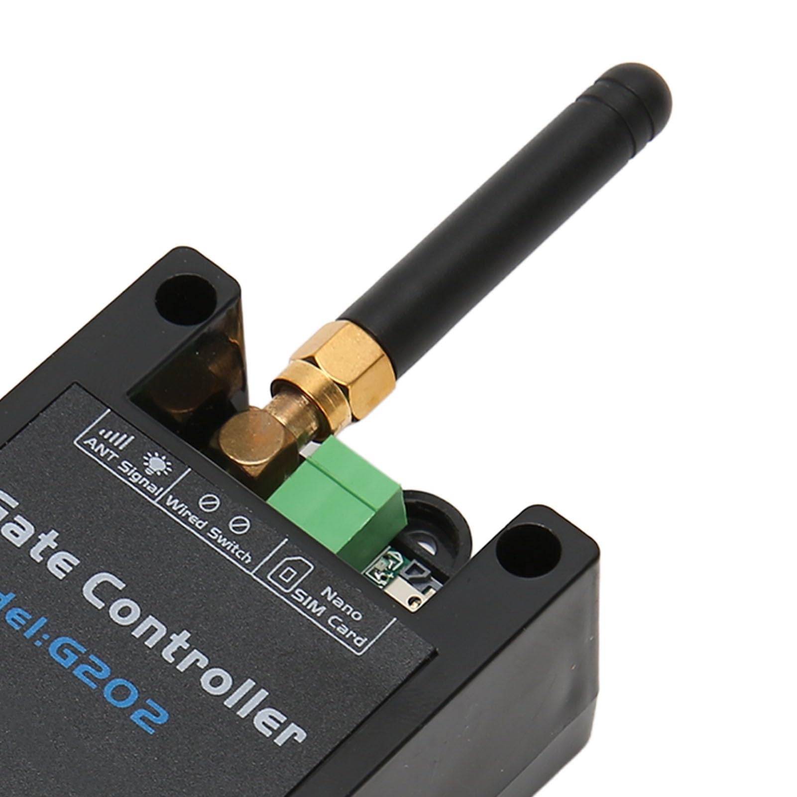 Apricancello G202 GSM g202 gate controller Installazione Semplice Chiamata Gratuita Pratico Apricancello ABS 4G Comando SMS per Ascensore per Magazzino Mecanismos cierrapuertas