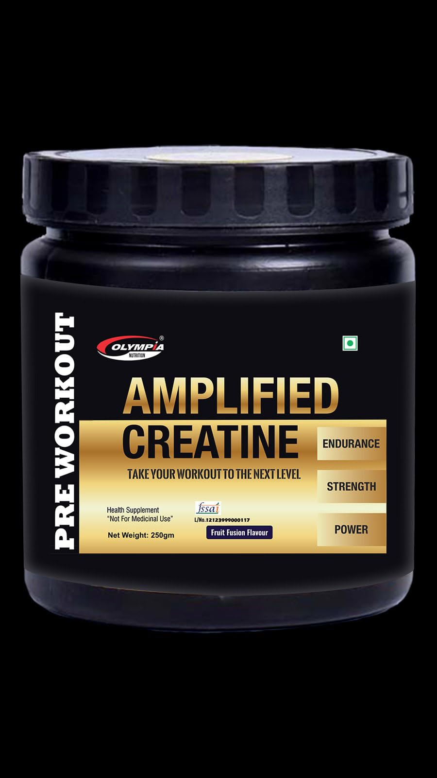 OLYMPIA AMPLIFIED CREATINE 250GM FRUIT FUSION
