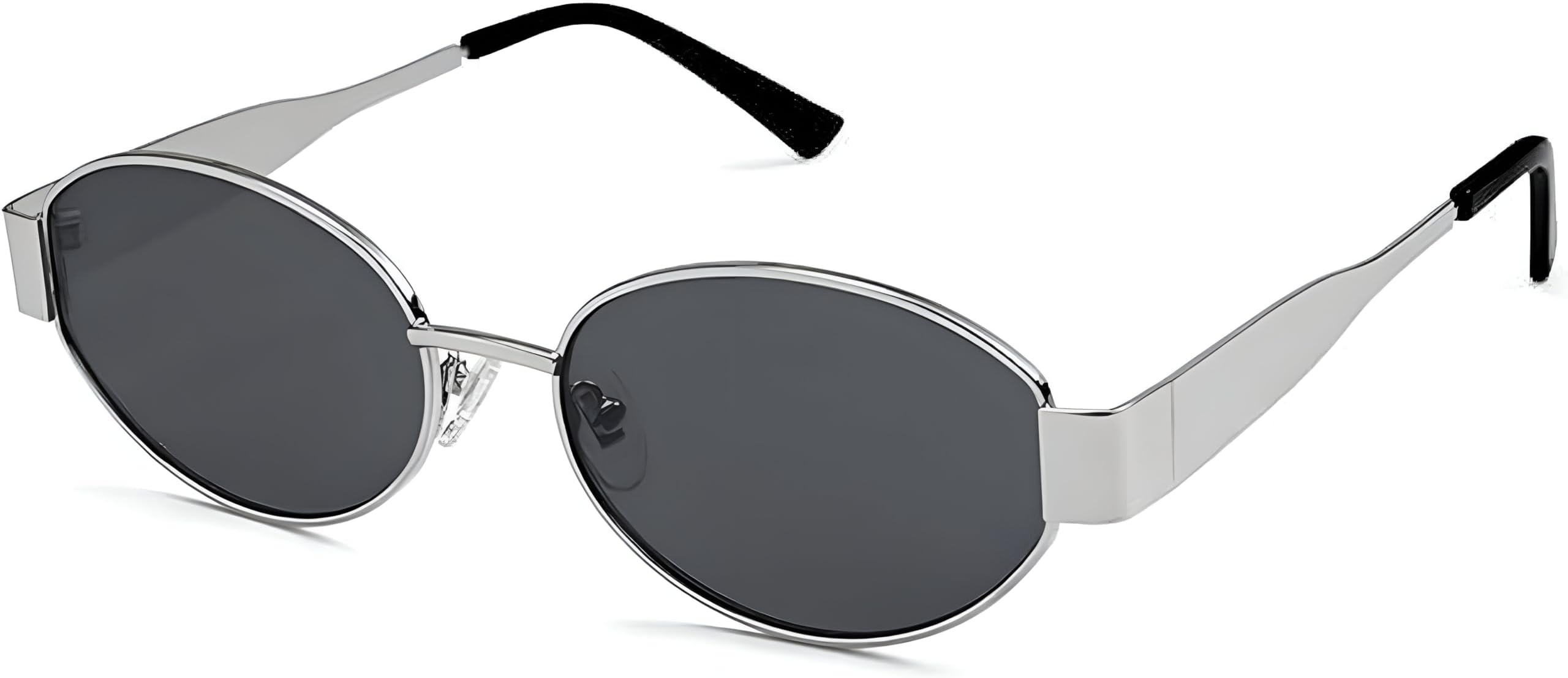 Roshfort Sunglasses for Women uv400 Protection Goggles for Womens Stylish sunglass Rimless Flower Diamond Cutting Lens Driving Shades for Women | Free Size.