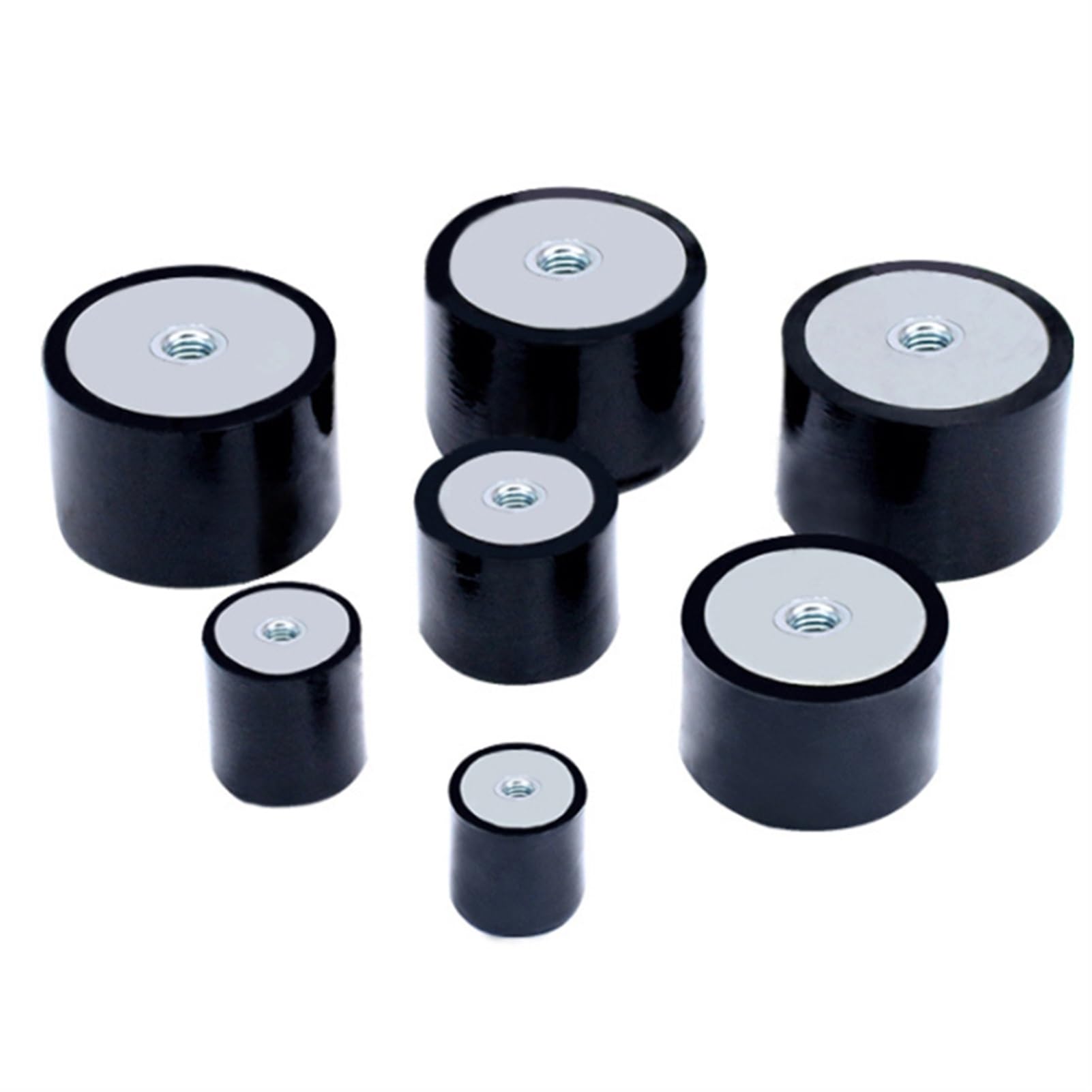 Halterung for Stoßdämpfer, 4 Stück Gummi-Vibrationsisolator-Halterungen