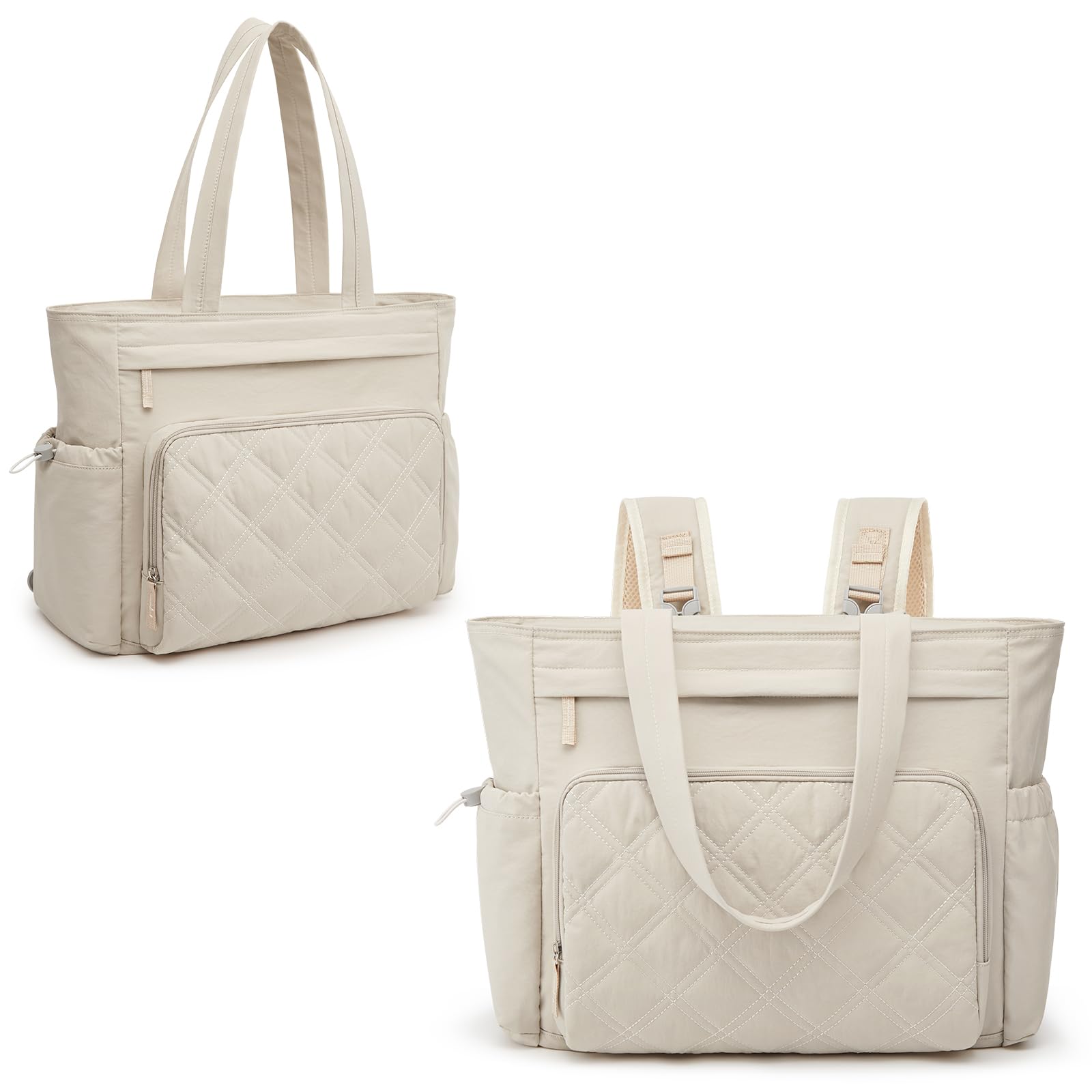 G4Free 3-in-1 Wickeltasche, Wickelrucksack Groß mit Wickelunterlage, Multifunktions Babytasche Fächern für Damen und Herren, Kinderwagenhaken Diaper Bag für Reisen/Babypflege