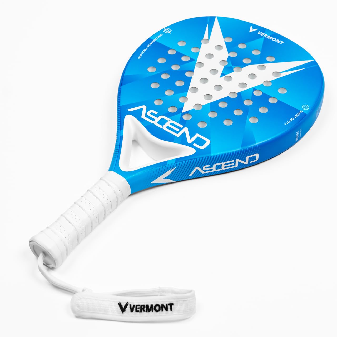 FORZA Racchetta Da Padel Ascend – Racchetta In Vibra Di Vetro & Carbonio – Per Giocatori Principianti & Intermedi
