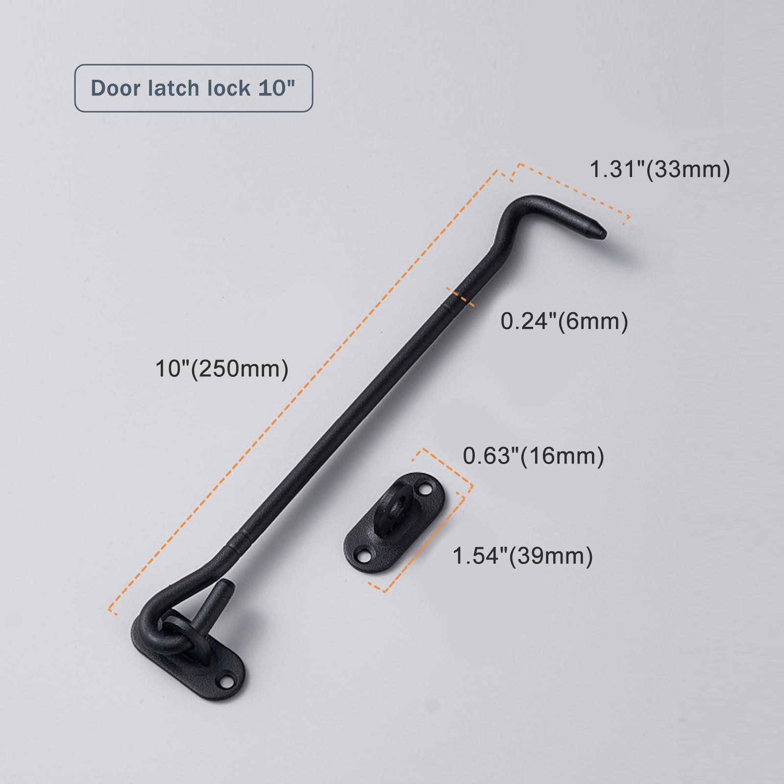 Verrous De Porte Pour Porte Pour Animaux, Salle De Bain, Extérieur, Verrou De Porte à Bascule - Chine Le Loquet De Porte, Verrou De Porte