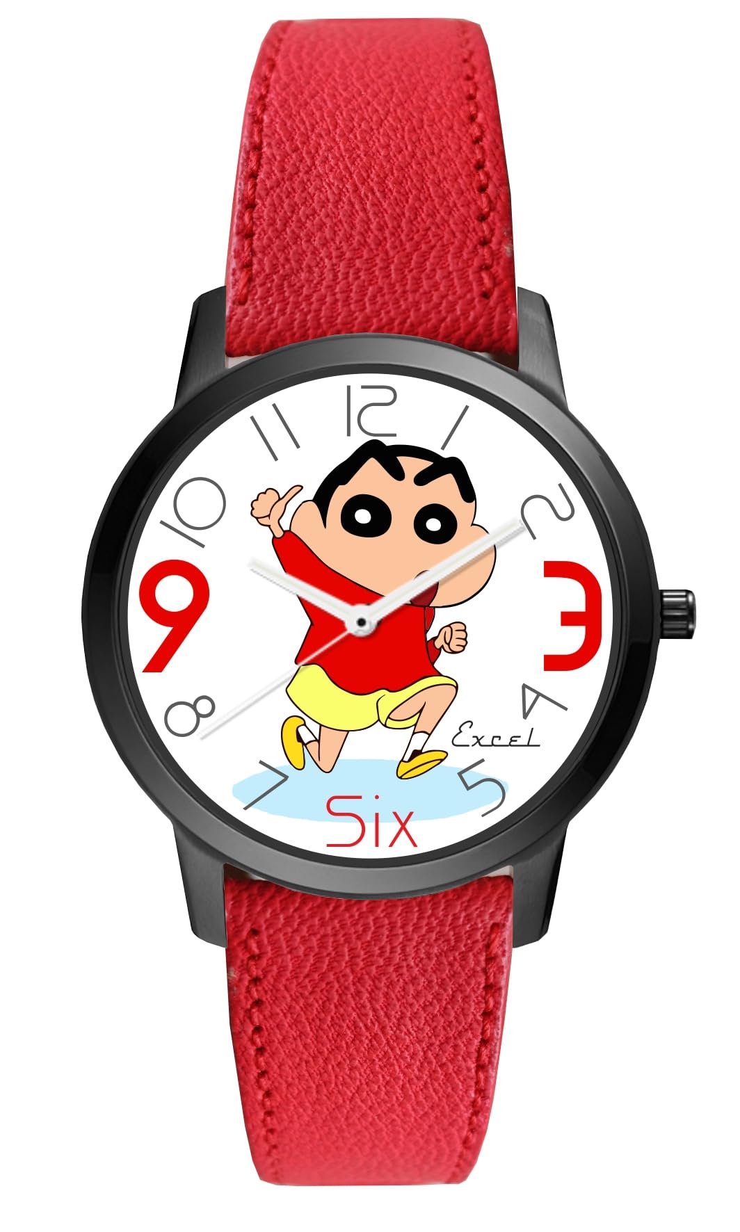 EXCEL Elegant Shinchan (Red) (Kids Series) Analog Watch - for Boys & Girls | Shinchan Watch | with Trending Red Strap & Elegant Design (B0CH7VB21Y) Amazon Price History, Amazon Price Tracker