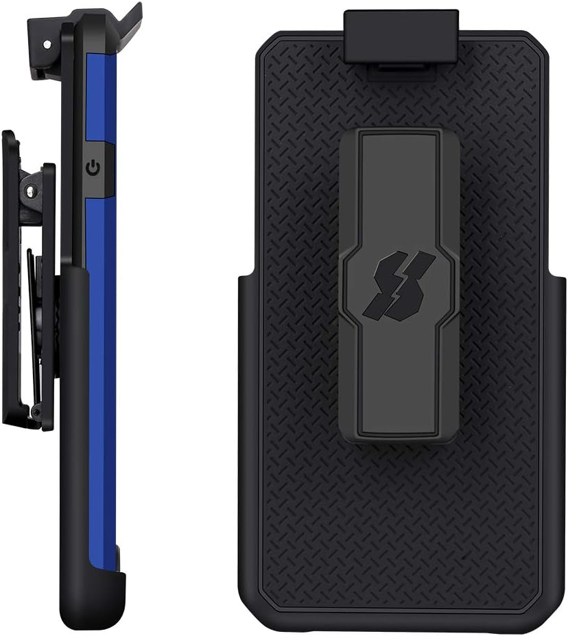 IMPACTSTRONG Compatible for iPhone 6/6s - Belt Clip Case Heavy Duty Dual Layer Protection Cover and Holster Belt Clip Combo (Navy Blue)