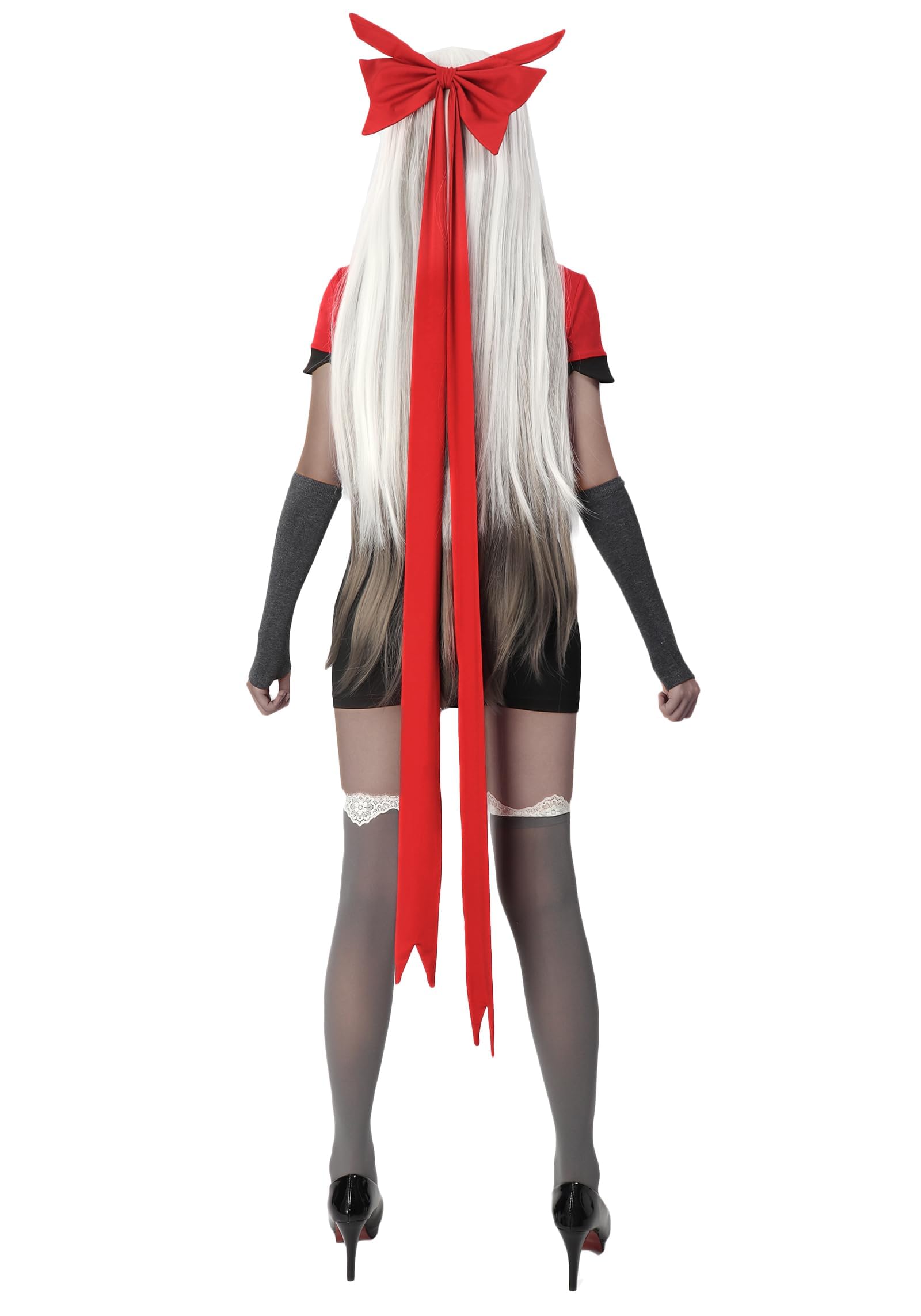 C-ZOFEK US Size Red Cosplay Costume Full Set Uniform Outfit for Women Halloween