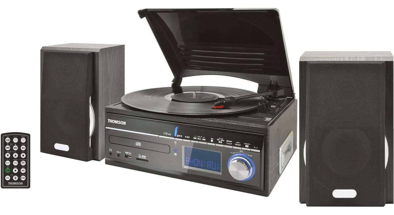 THOMSON ER-270 レコード CD オーディオシステム コンポ LD Amazon.co.jp: THOMSON 【アナログ→デジタル】SD/CD/レコード