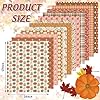 Whaline 12Pcs Boho Fall Cotton Fabric Bundles 18 x... #1