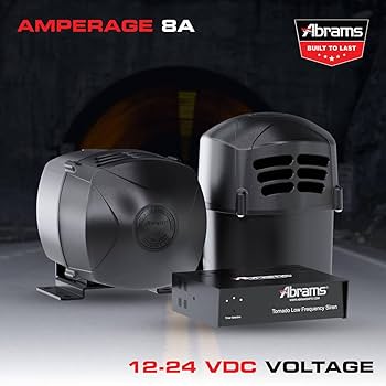 Amazon | Abrams Tornado 低周波サイレン交差点クリアリングシステム Amazon | Abrams Tornado 低周波サイレン交差点クリアリングシステム