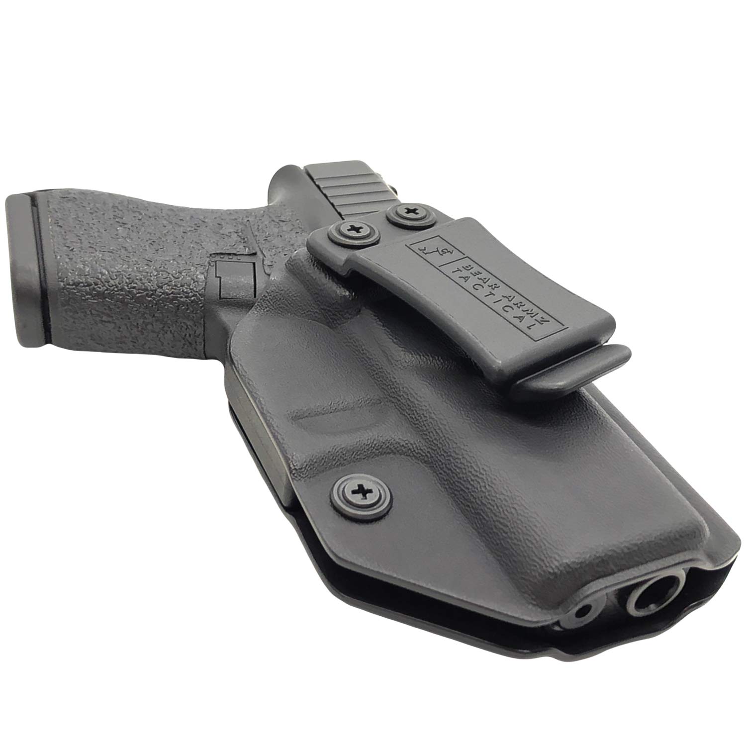 Bear Armz Tactical Glock 43/43x IWB Kydex Holster | American Company | Concealed Carry Holsters | Compatible with Glock 43 & 43X | Inside The Waistband CCW Clip