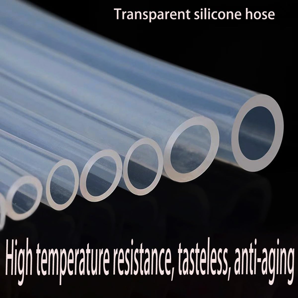 Tubo In Gomma Siliconica Trasparente Da 10 M, Diametro 8 Mm, Flessibile E Resistente Alle Alte Temperature, For Pompa Acqua Dolce For Acquario(8mmx 16mm)