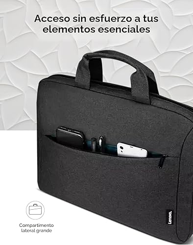 Miniatura 5 de Lenovo Bolsa para portátil T210, bolsa de hombro tipo mensajero para portátil o tableta, tela elegante, duradera y repelente al agua
