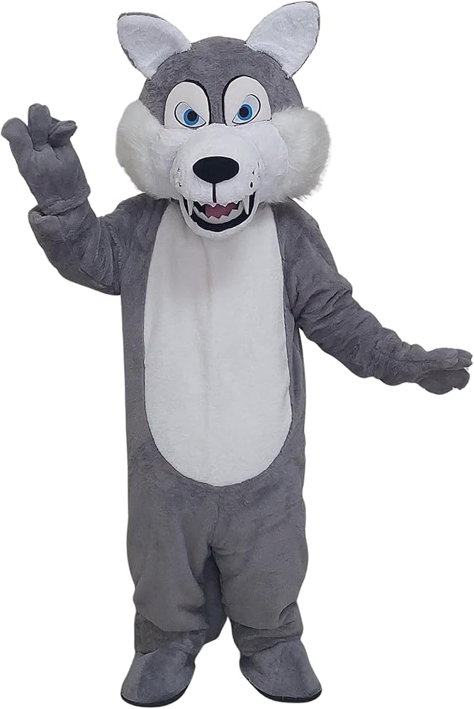 Amazon | [MASCOTSHOWS MASCOTS MAKE LIFE BEAUTIFUL] 狼 着ぐるみ