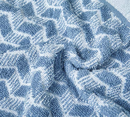 Image of Nautica - Cotton Hand, Fingertip & Bath Towel Set, 6 Pack Towels