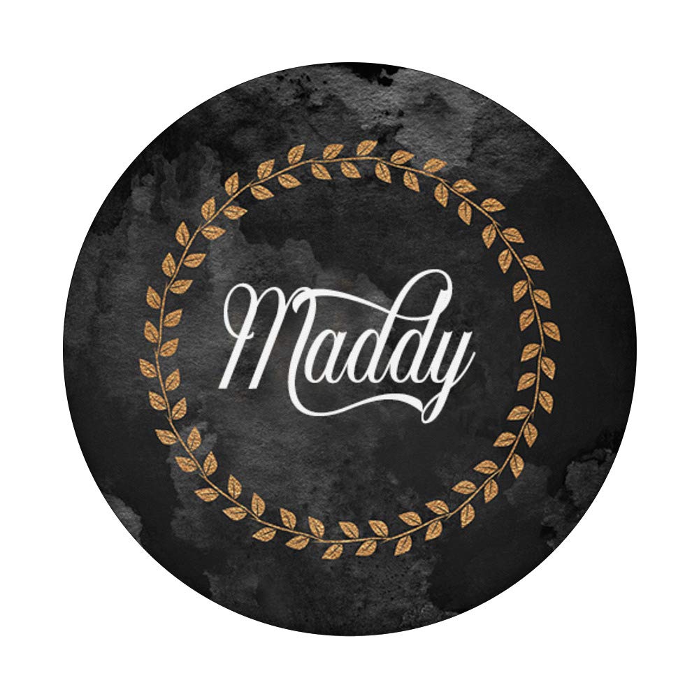 Logotipo Con El Nombre Maddy
