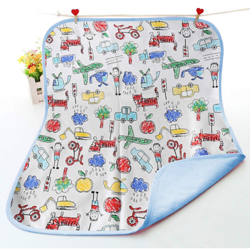 SunbabyREUsable Changing Mats - Blue, Piece Of 1