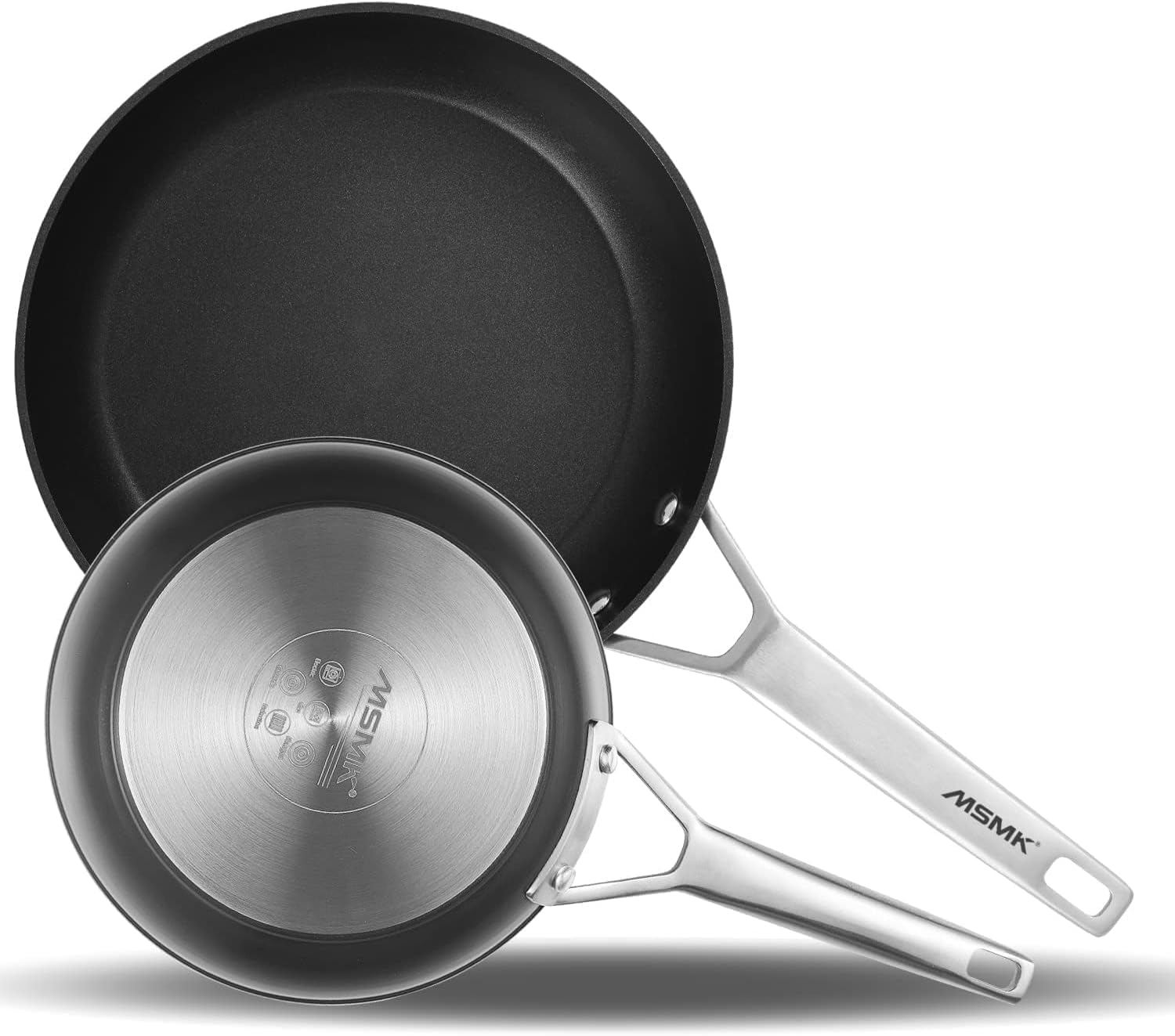 Buy MsMk Nonstick Frying Pans, 8Inch and 10Inch Non Stick Pans Set