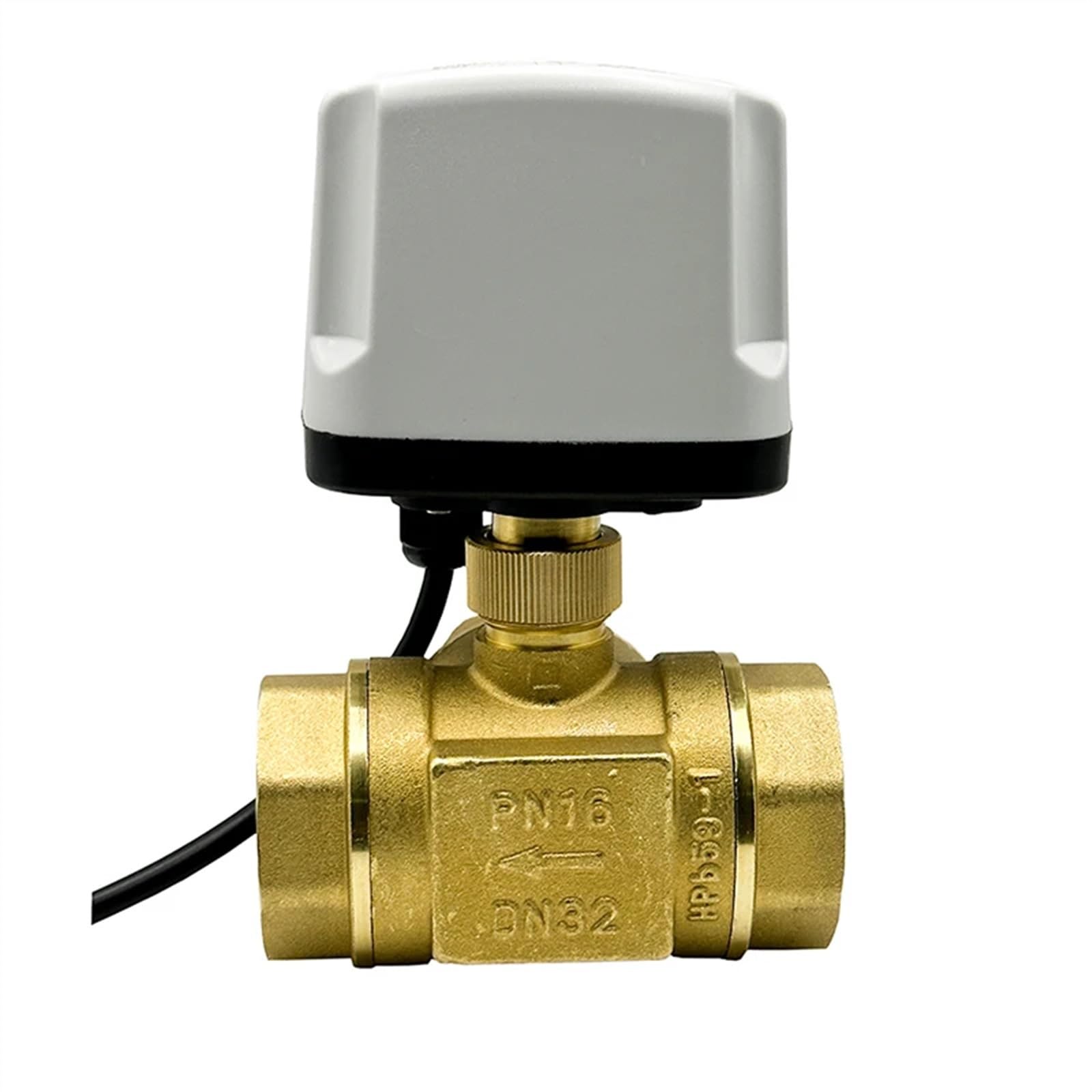 1/2“ 3/4” 1“ 2 Pollici Valvola a Sfera motorizzata Impermeabile a 3 Vie a elettrica a in Ottone Controllo bidirezionale a Tre Linee(L TYPE-12VDC-CR03,2 inch)
